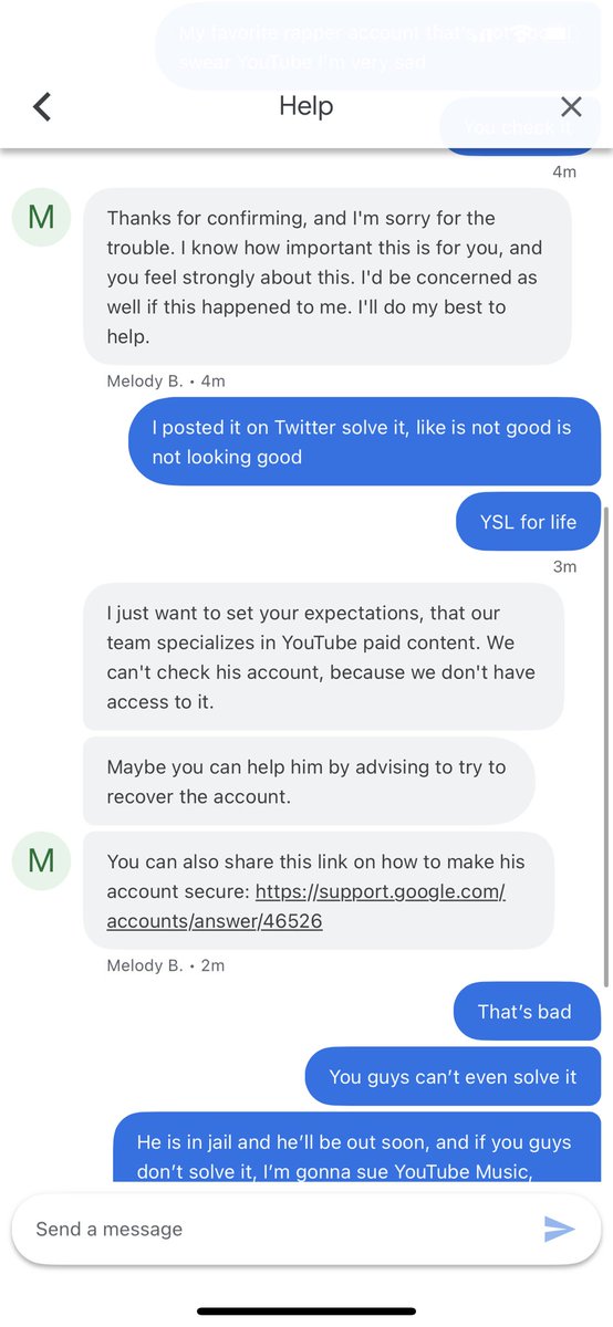 MxBeings's tweet photo. @youngthug im just ur fan, and your official @youtubemusic channel have been hacked, got tried but, they said u gotta do it.
@YoungStonerLife https://t.co/tS2tYvnjWM