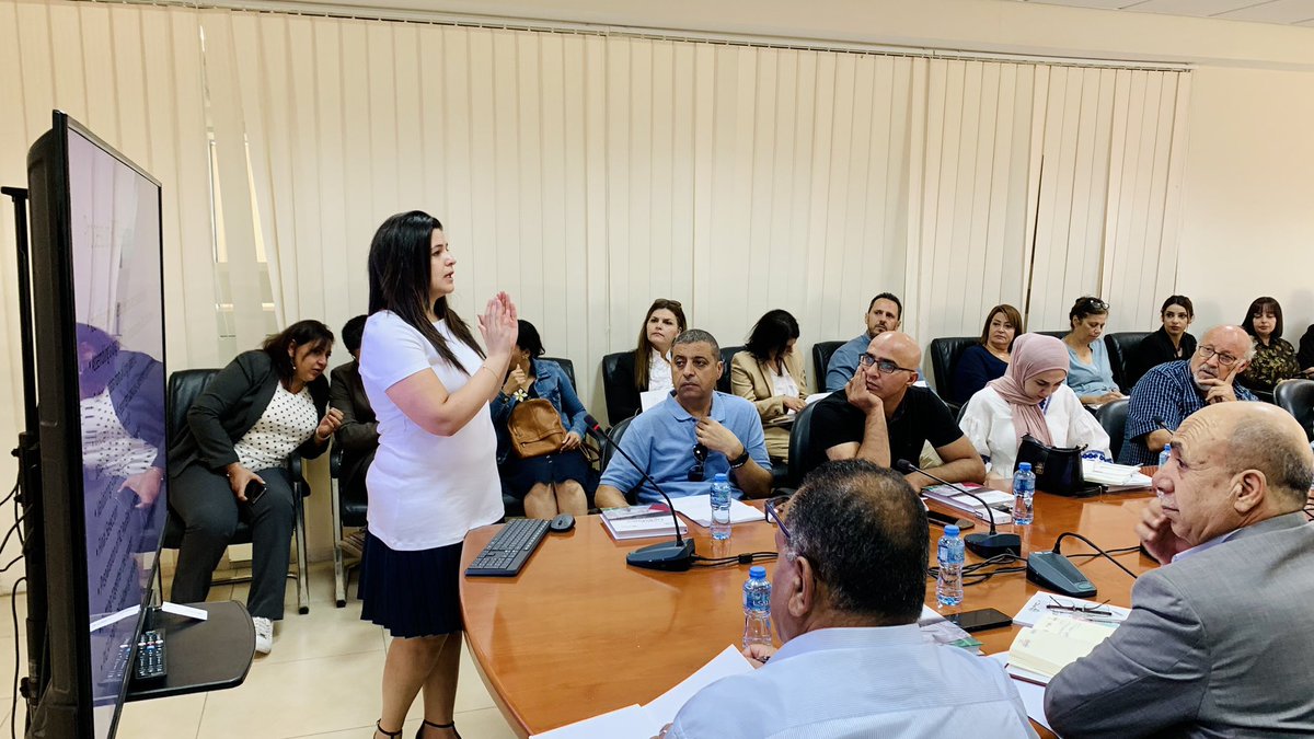 ShahdMSalah's tweet photo. PICA, @isdb_group, Palestinian public/private institutions &amp; NGOs meeting upon the implementation of Reverse Linkage project:“Mapping of Palestine’s Resource Centers; Development through South-South Cooperation. #ShareBestPractices📝 #SSTRC #DevelopmentDiplomacy https://t.co/zg0IXDZwgF