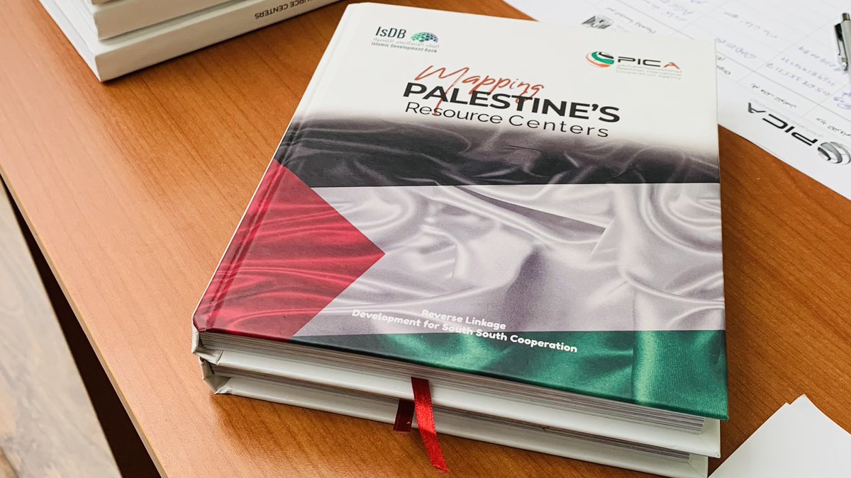 ShahdMSalah's tweet photo. PICA, @isdb_group, Palestinian public/private institutions &amp; NGOs meeting upon the implementation of Reverse Linkage project:“Mapping of Palestine’s Resource Centers; Development through South-South Cooperation. #ShareBestPractices📝 #SSTRC #DevelopmentDiplomacy https://t.co/zg0IXDZwgF