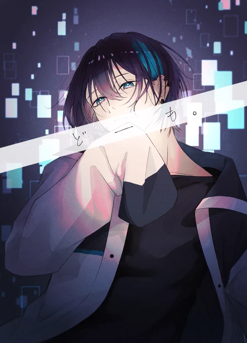 まゆ誕生日おめでとう過去絵ですまん…#黛灰誕生祭2022#灰画 