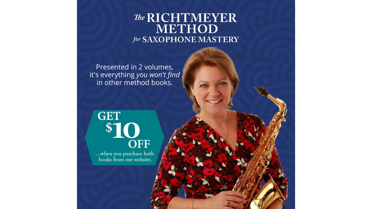 Theodore Presser Co. (@theodorepresser) on Twitter photo Presented in 2 volumes, “The Richtmeyer Method for Saxophone Mastery” provides a thorough foundation (and much more!) for saxophone teachers, students, and woodwind doublers wishing to improve saxophone tone and proficiency. Find out more at 
presser.com/richtmeyer-met… Presented in 2 volumes, “The Richtmeyer Method for Saxophone Mastery” provides a thorough foundation (and much more!) for saxophone teachers, students, and woodwind doublers wishing to improve saxophone tone and proficiency. Find out more at 
presser.com/richtmeyer-met…