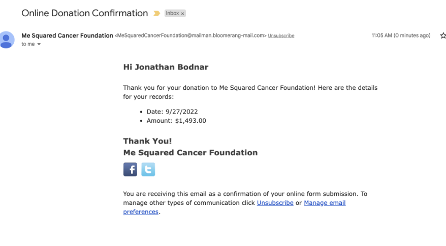 husldaily's tweet image. 🫰The LOVE of the @huslnfts community is amazing. Through our efforts, we were able to donate an additional $1,493 (a total of $4,283) to MeSquared [Cancer Foundation] and $4,000 (a total of 10,600) to Shiloh Place [Housing for homeless single moms] 
🫶A total of $25,228 donated