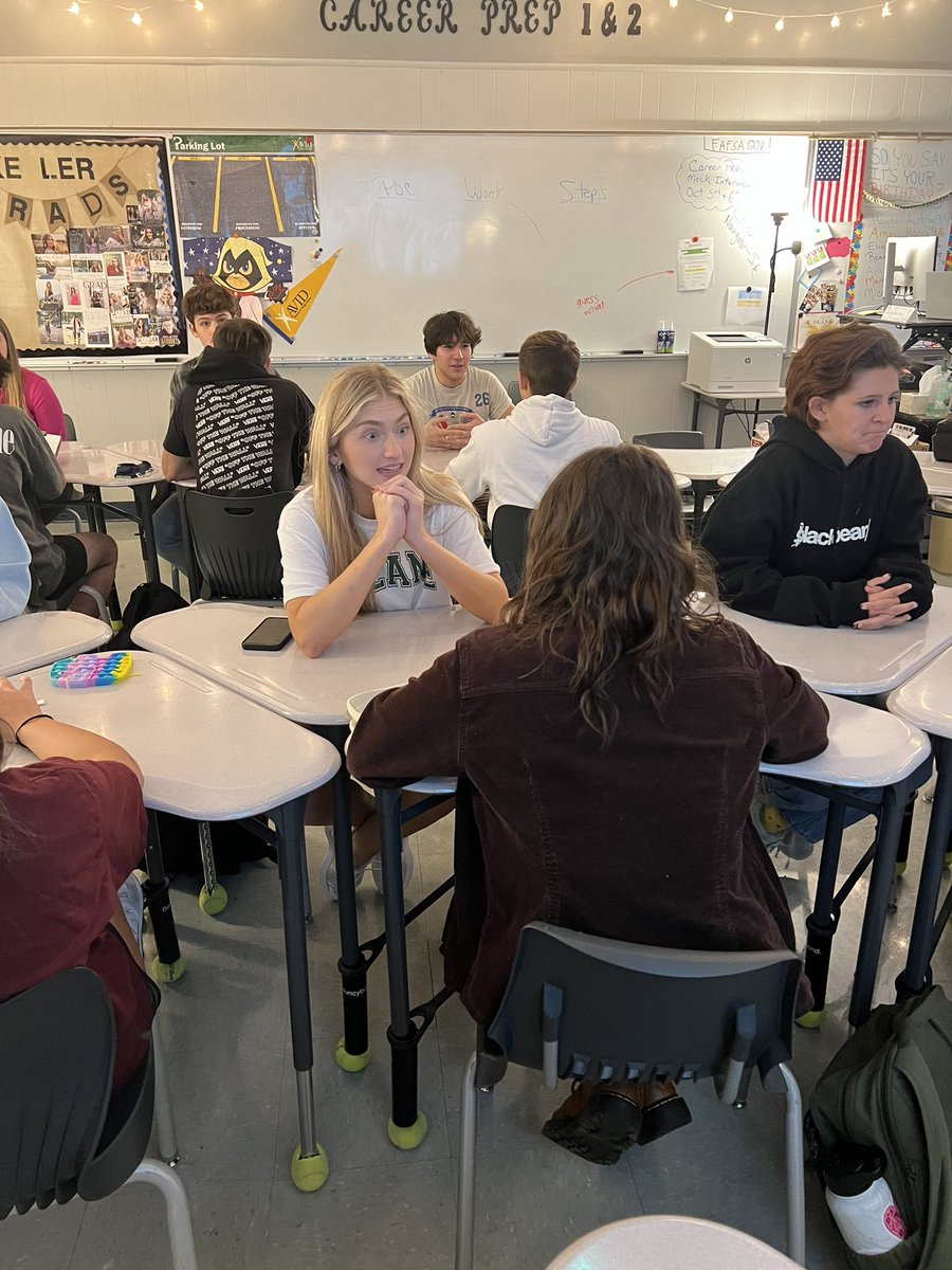 Mock Speed Interviews in Career Preparation! #CollegeAndCareerReady <a href="/KellerISD_CTE/">Keller ISD CTE</a> #KellerStrong