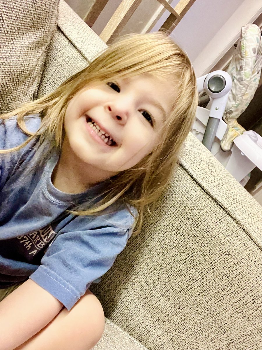 The_Real_M_C_'s tweet photo. I love my lil blonde monster https://t.co/hYycEYwyjF