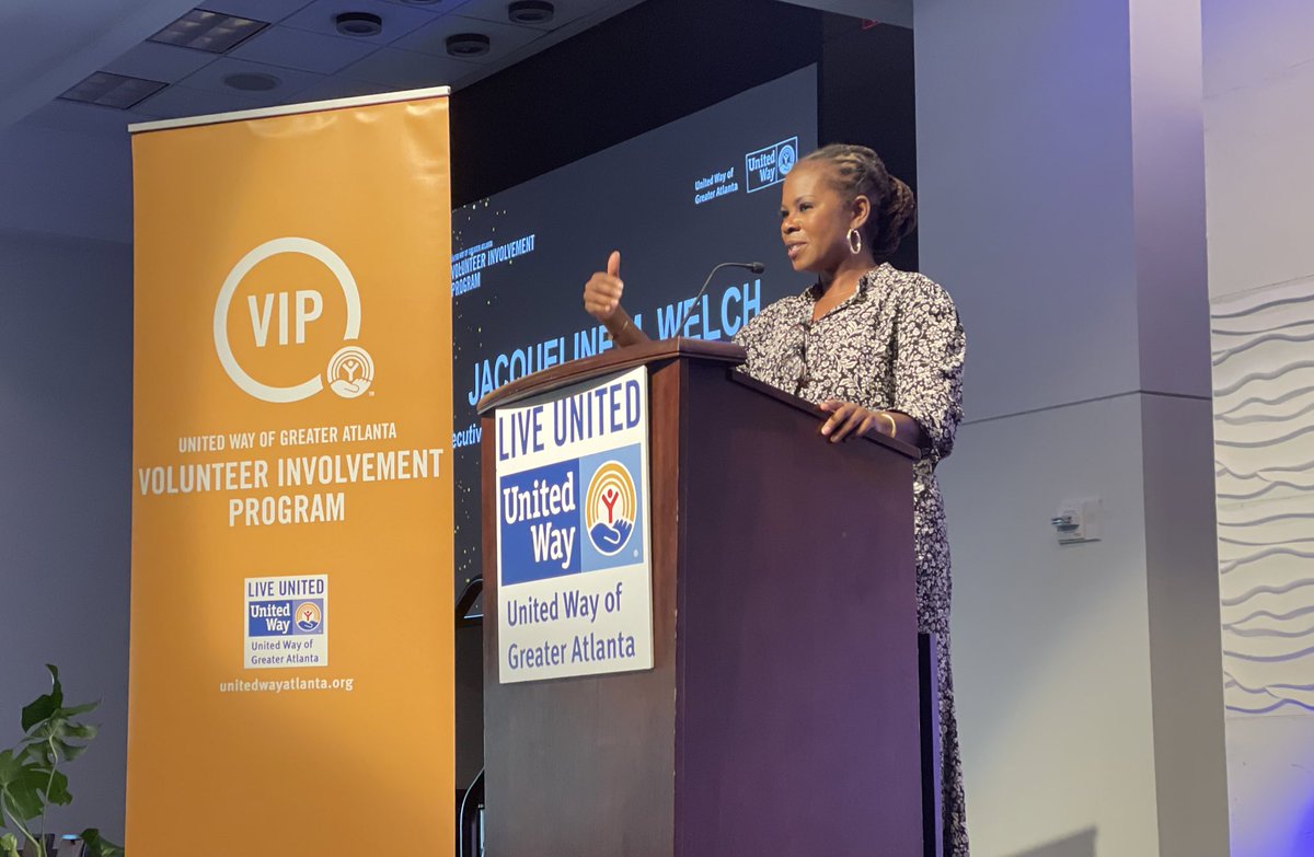 unitedwayatl's tweet photo. From one VIP alum to another: “You are no longer future leadership. You ARE leadership.” - Jacqui Welch of @nytimes to @DrewMcCaskill
#buildingbetterboards #unitedwayvip https://t.co/ALqvGjqFwb