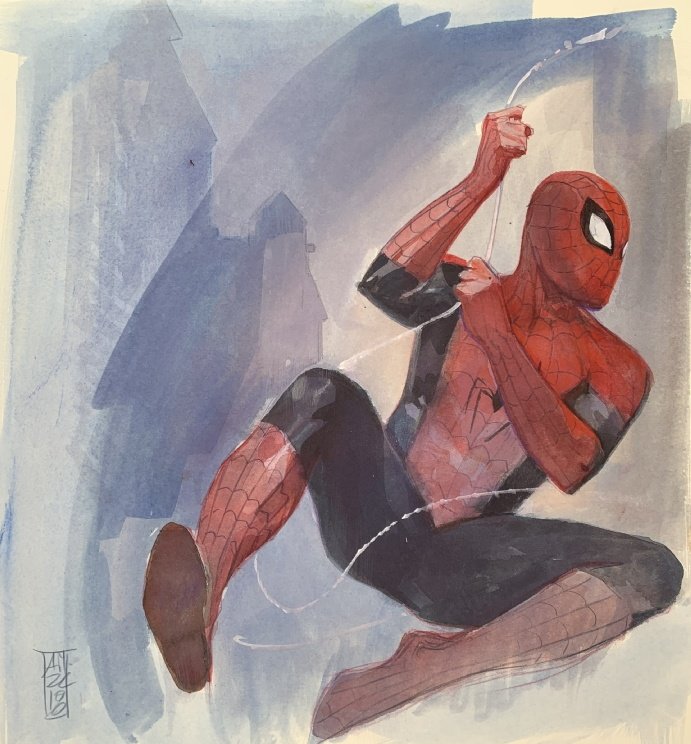 RT @theaginggeek: Spider-Man by @alexmaleev 
#SpiderMan https://t.co/7F123GKoYt