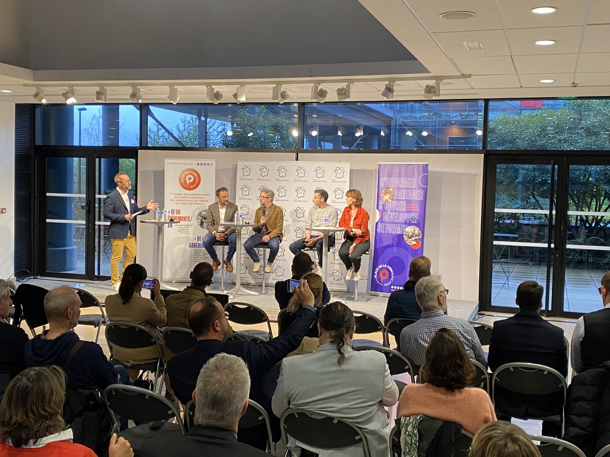 #ComMarketHDF 4 experts présents pour répondre aux questions de @ArnaudDelanoy et commenter les résultats de l’Observatoire 2022 de la #Communication et du #Marketing en Hauts-de-France 👉 <a href="/MarcRenaudCom/">Marc Renaud</a> <a href="/doussinault/">Valerie doussinault</a> @_MathieuJ <a href="/Capitaine/">Olivier Sauvage</a>