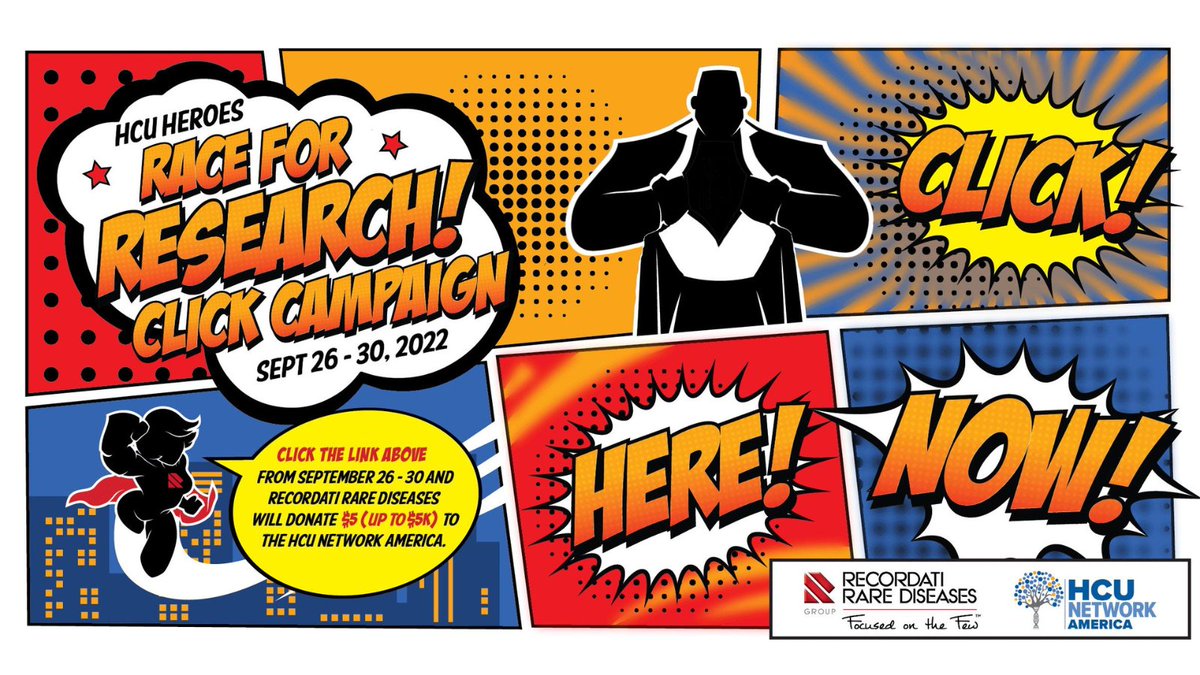HCUAmerica's tweet photo. Please join our fundraiser to support the #RaceForResearch!
CLICK THIS LINK ➡️ https://t.co/8jGZS8tbjz and @RecordatiRareUS will donate $5 up to $5k to HCU Network America! Thank you for your support! 💙

#HCUHeros #HopeConnectsUs https://t.co/hdHLmdwOA1