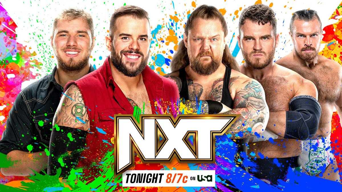 WWEAfrica_'s tweet photo. TOMORROW:
🟡 @BrooksJensenWWE & #JoshBriggs battles #GALLUS in a #PubRules Match
🟡 @WesLee_WWE takes on @TonyDangeloWWE (North American Title Ladder Match Qualifier)
#WWENXT #SSWWE
⏰ 02:00 CAT / 20:00
📺 @SuperSportTV Variety 3 & @DStv 128 https://t.co/huJeQZIl7S