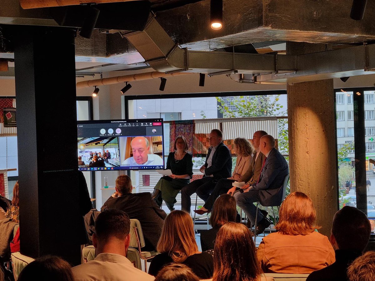 TheEULobby's tweet photo. Great to see representatives from the European Commission, European Parliament 🇪🇺 and industry talking about #DigitalLabelling 📌 #YesWeScan @Pernod_RicardEU https://t.co/kQbGAy9jza