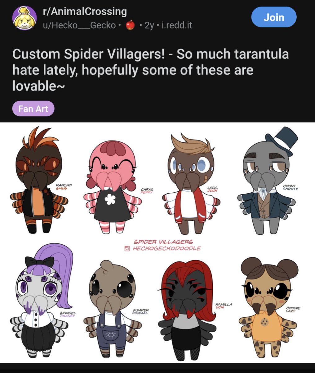 Ashtroidx's tweet photo. Since I'm on this jumpyboi topic, I saved this like 2 years ago and I feel like we need spood villagers. https://t.co/qM9U36WoA1
