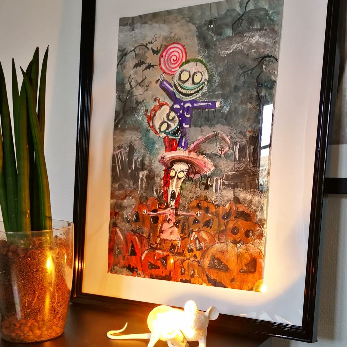 AlanLefebvre9's tweet photo. Allez hop ça sent bon Halloween !!
A découvrir sur @ArtistsAlleyOff 
#amstramgram #Halloween #thenightmarebeforechristmas #enfants https://t.co/X4ACXnX309