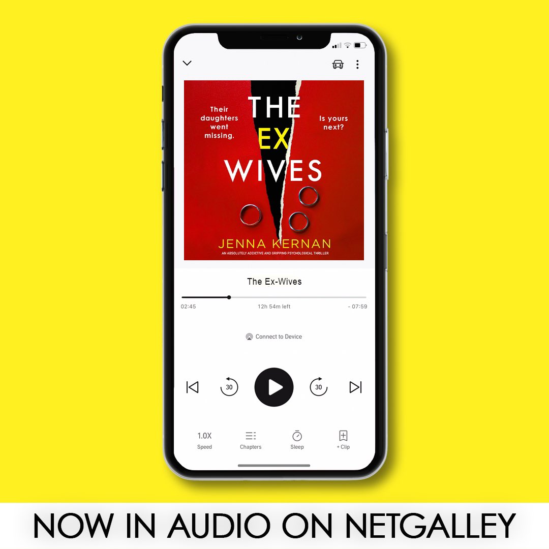 JennaKernan's tweet photo. Now up on NetGalley- The Ex-wives. Here is the link: https://t.co/iPQl97wTqt  #audiobooks #netgalley #thrillerbooks #amwritining #AuthorsOfTwitter #books #amreading https://t.co/QbM2qnsh0Z