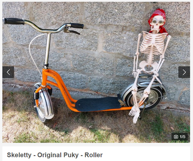 realcriscross's tweet photo. My Therapist: Don't worry, Skeletty on a Puky Roller isn't real. He can't hurt you.
Skeletty: https://t.co/v9VKZz2ulL