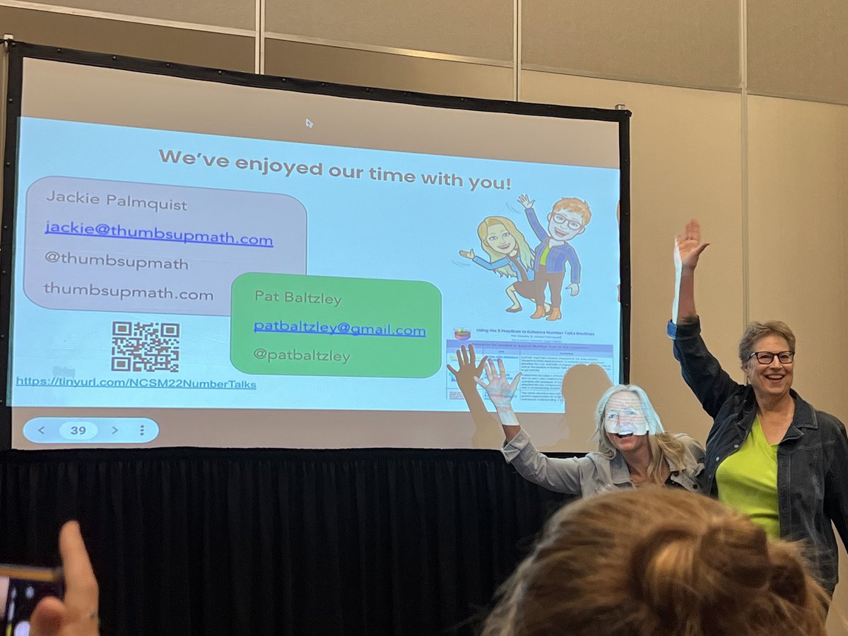 keverett96's tweet photo. Amazing session on number talks this morning. Great way to get Ss to share their thinking! #NCSM2022 @MathEdLeaders #inspire96 #i💛math @thumbsupmath @patbaltzley https://t.co/MWaKLgok0J
