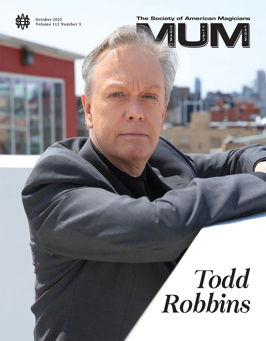 sammumnews's tweet photo. October 2022 MUM now online. Cover Story Todd Robbins. Go to https://t.co/8XrPzmWfUW https://t.co/pETcQzsT15