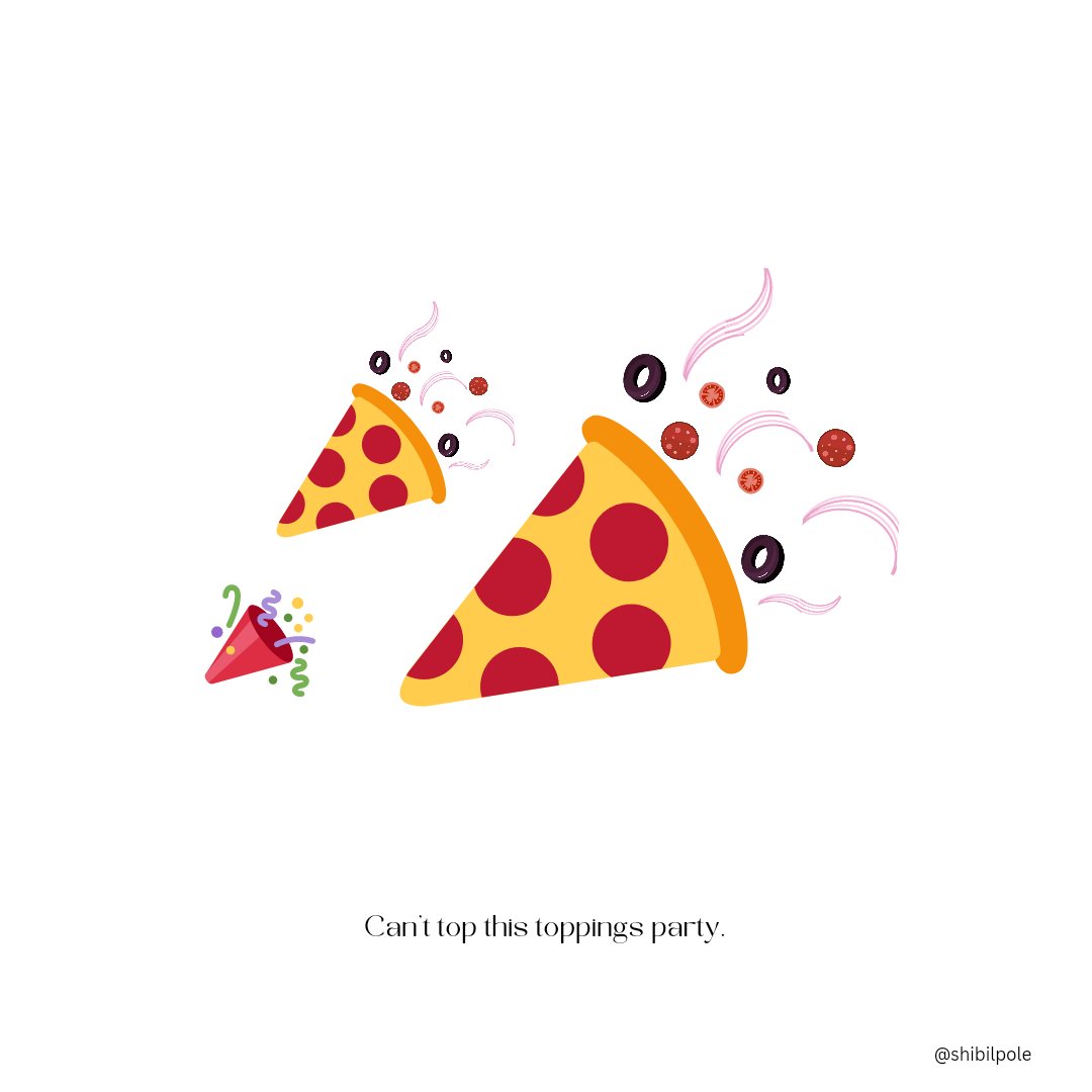 shibilpole's tweet photo. Advertise pizza toppings. #OMBakeOff
@OneMinuteBriefs https://t.co/TVEIvqmVCt
