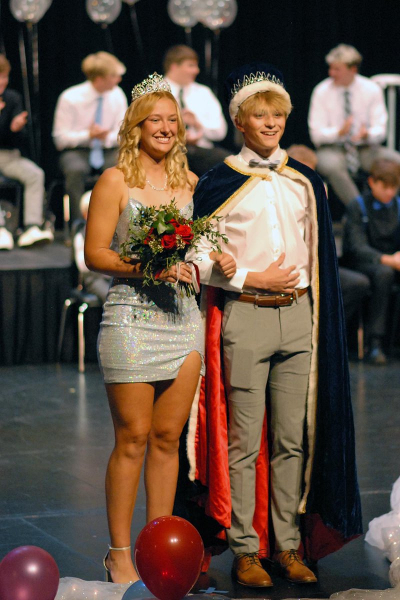 RoyalsWm's tweet photo. Congratulations Queen Amanda &amp; King Tucker #HOCO2022 https://t.co/s6JSSExqgc