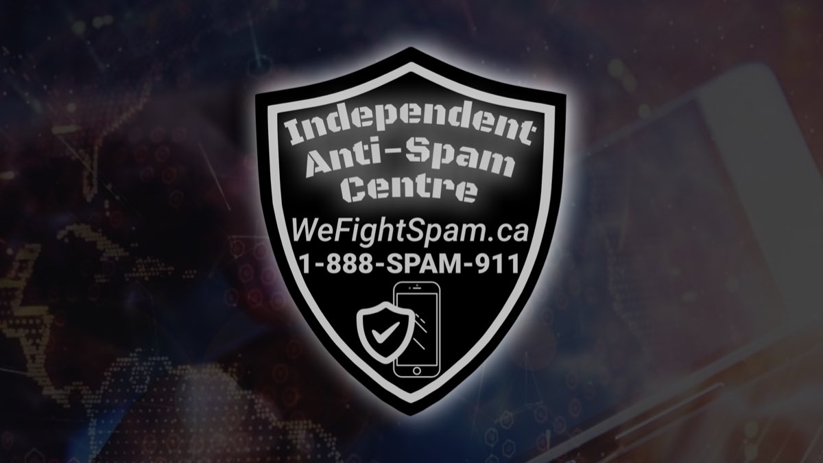 WeFightSpam_ca's tweet photo. It’s about time we joined all of you on Twitter! We are happy to help bring awareness to spam callers. Visit our website or call us!
#spam #spamphone #spamcalls #spamcaller #stopspam #nomorespam #wefightspam https://t.co/ScvIfAABBs