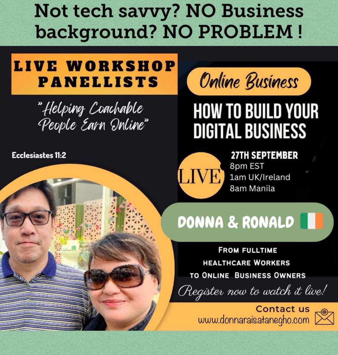 raisa_donna's tweet photo. Life itself is a privilege, but to live life to the fullest - well, that is a choice! ~ Andy Andrews

Join us tonight @8pm EST and learn how easily you can build your very own online business from home. Register to book your seat: https://t.co/WqZH0eRlaI

#drtebiz #passiveincome https://t.co/r3jT0kNExV