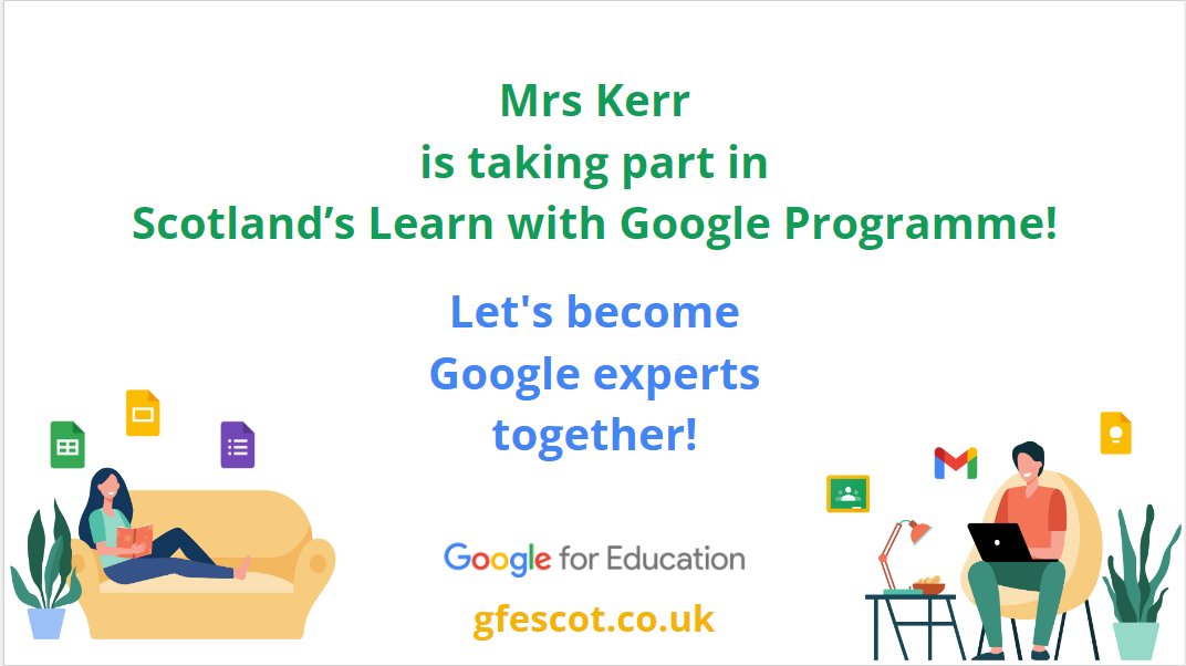 ClaireG13158's tweet photo. #GCEScotland #GoogleForEdu #GooglePD #GoogleCE #GoogleCertifiedLevel1 https://t.co/cPfM3WY0dg