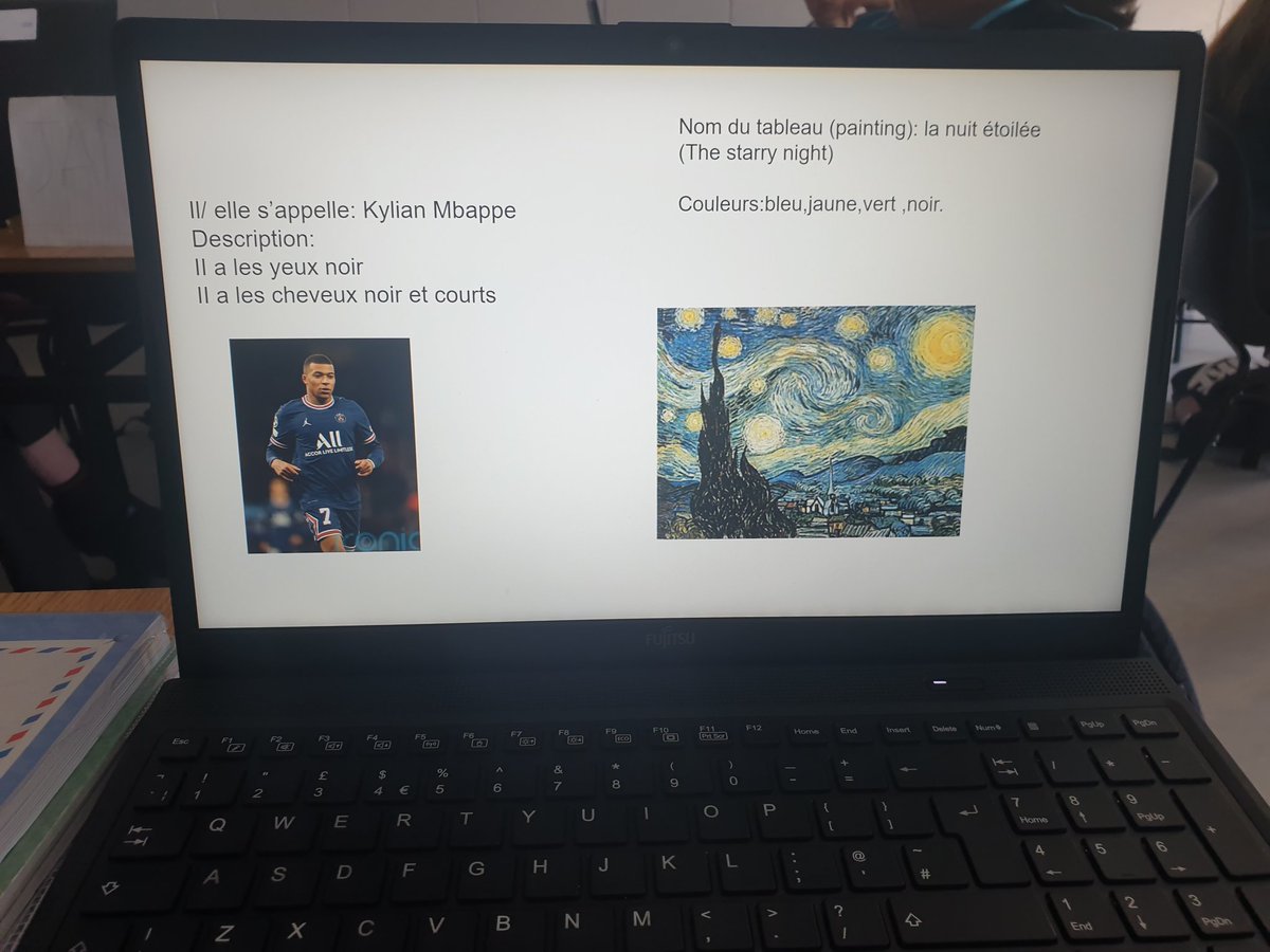 odowd_bryan's tweet photo. First year French exploring colours and physical appearance through French paintings and famous French speakers #googleSlides #MFLchat https://t.co/BELNGiTpgA