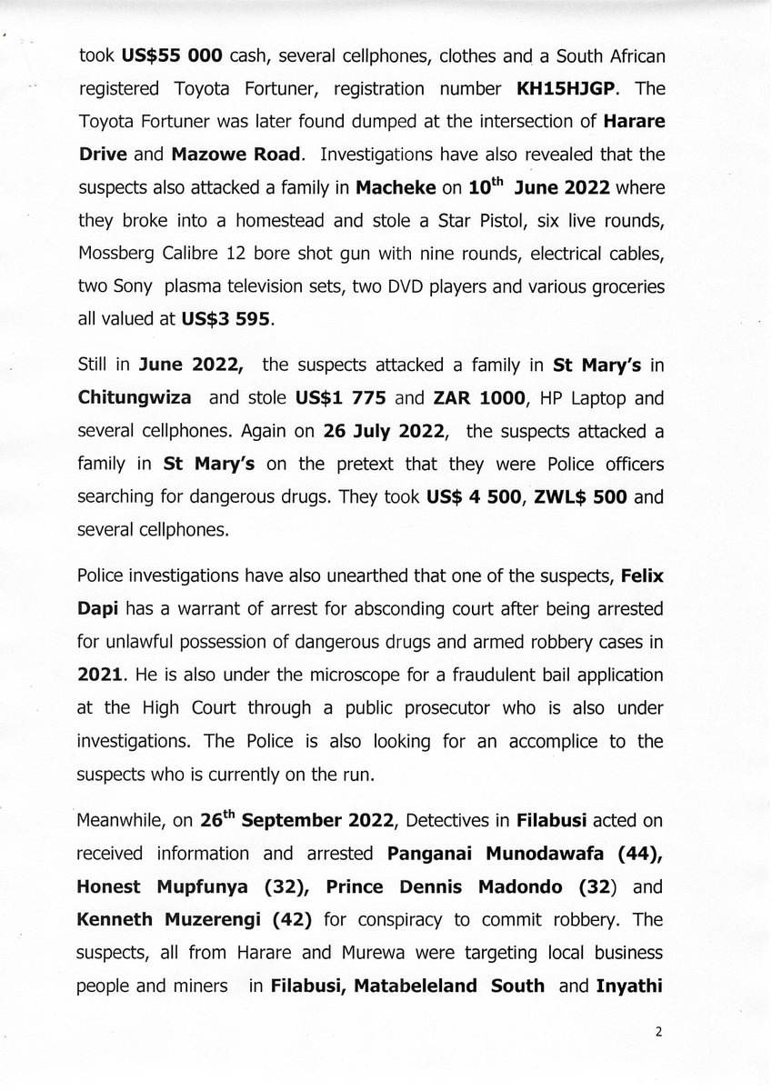 PoliceZimbabwe's tweet photo. https://t.co/fNRTpbX7VN