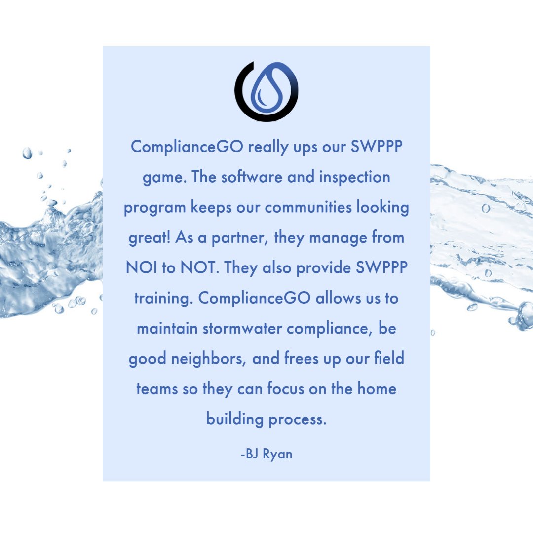 compliance_go's tweet image. See what another one of our clients has to say about ComplianceGO!

#testimonial #clients #customerservice #compliance #stormwater #software #electronics #technology #update #compliancego