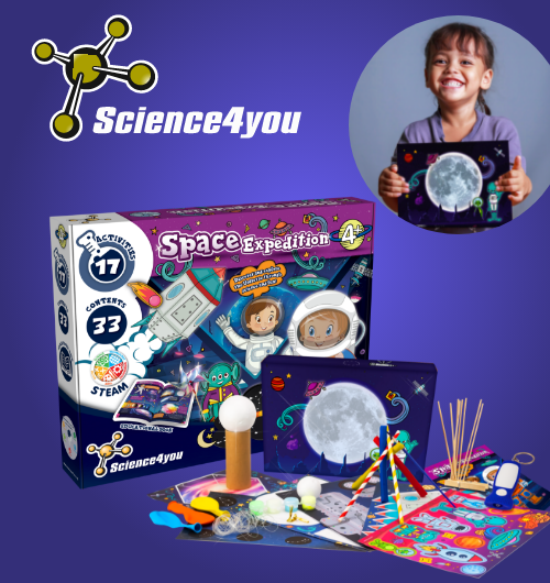 Imports_Dragon's tweet photo. Discover and explore the Universe through science and fun! 17 activities in total, the Space Expedition kit is out of this world 🚀 https://t.co/18h5HSo5e3
.
.
.
#science4you #science #kids #toys #parents #experiments #play #learn #scienceforkids #space #adventure https://t.co/UaHAkuCSfv