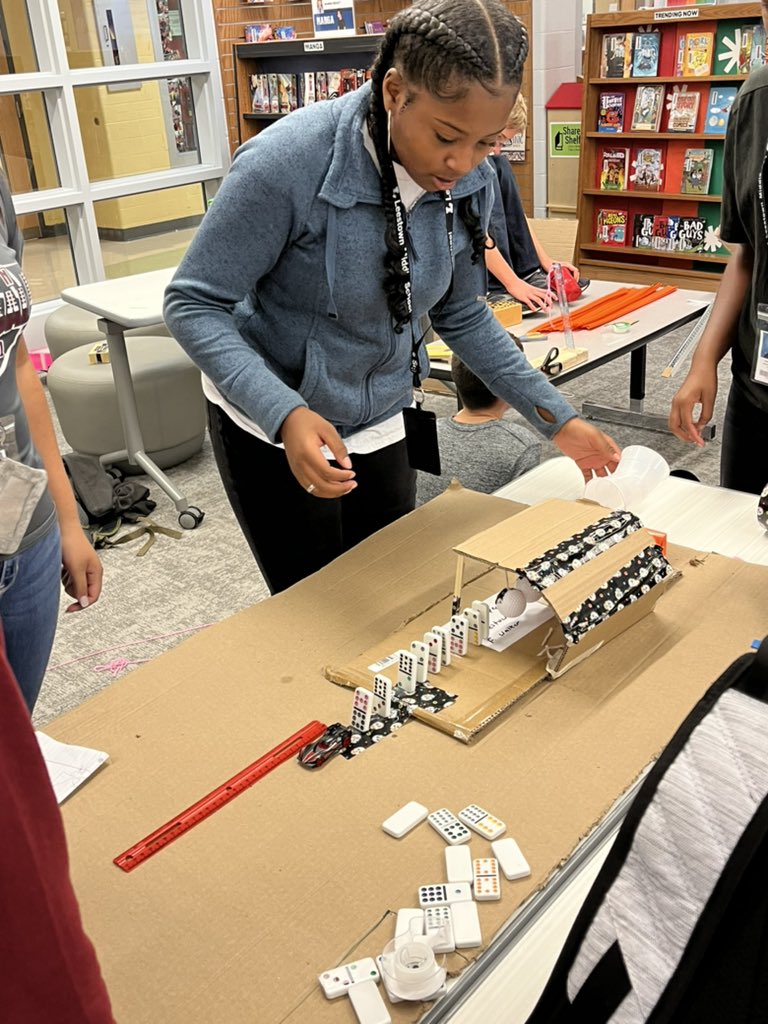 PBL In our learning hub today Go Chargers!