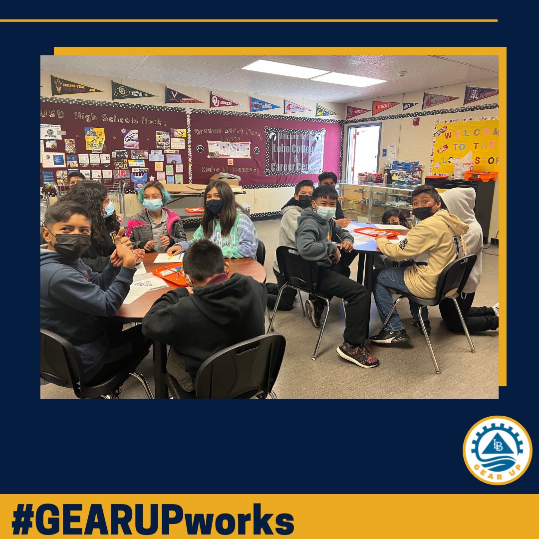 The Long Beach GEAR UP team is very dedicated to providing the highest quality education to their students and uses a wide variety of methods to tutor our students. #LongbeachGEARUP #GEARUPworks #iheartGEARUP #nlmusd #GUweek #csulb