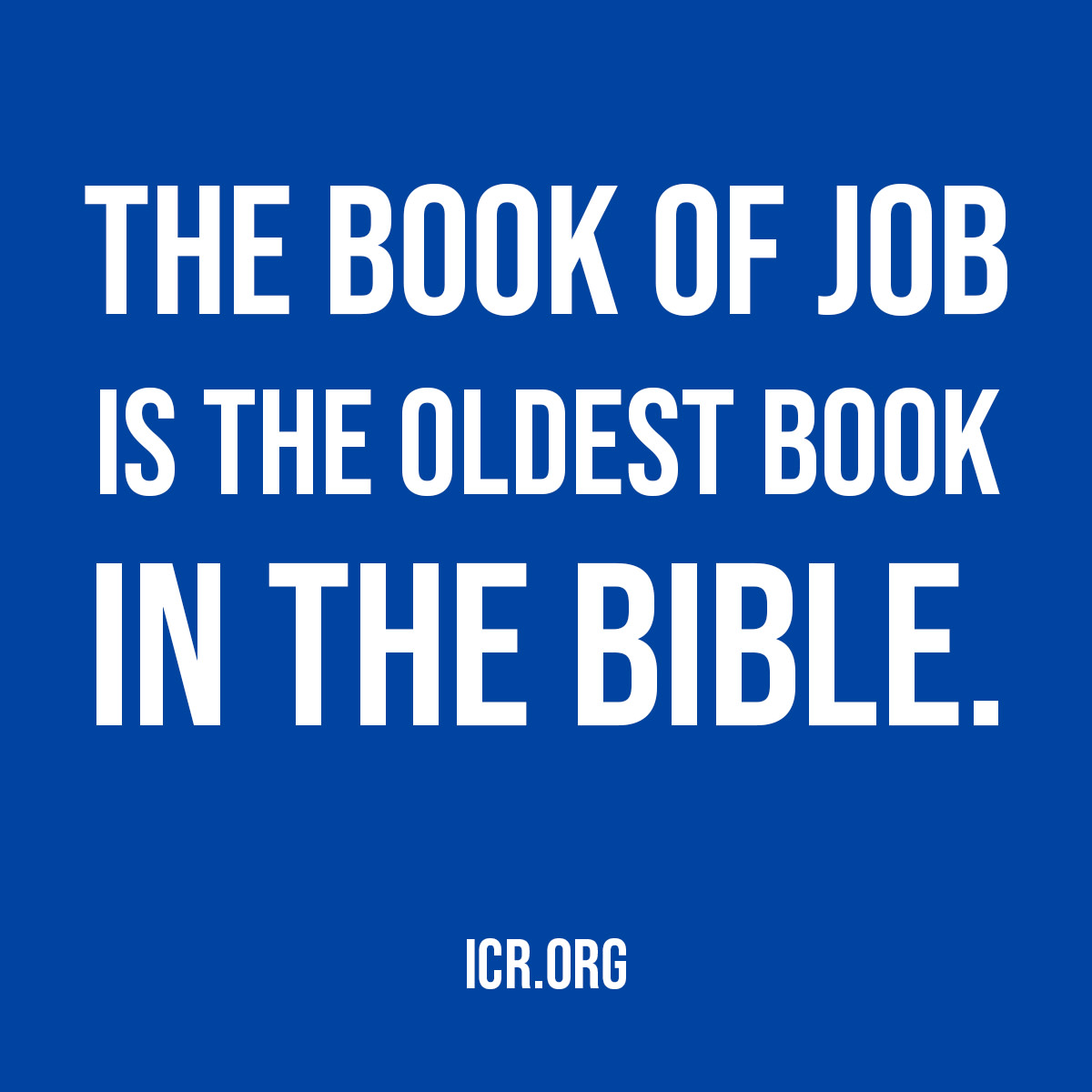 ✝️ The book of Job is the oldest book in the Bible. #QuoteOfTheDay #BibleHistory
