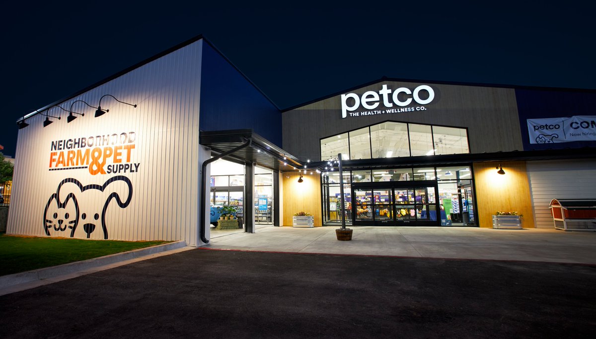 Last week we opened our second Neighborhood Farm &amp; Pet Supply, this time in Early, Texas. Our continued expansion - with services, supplies and companion animals focused on these communities - reinforces Petco's position as the #leader in pet #health and #wellness across the US.