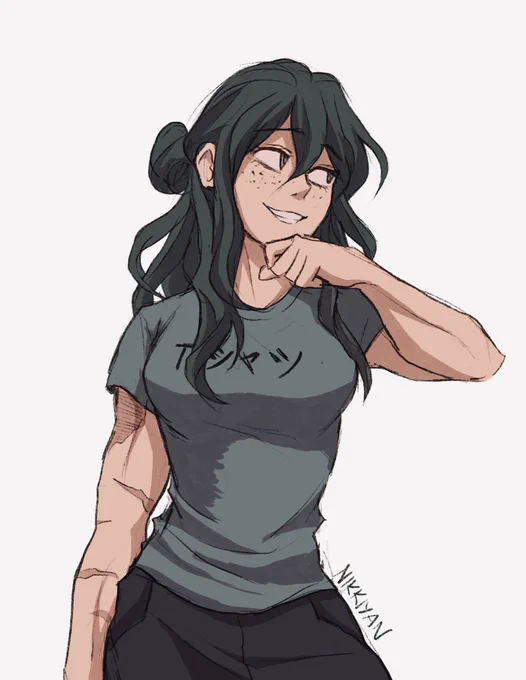 Fem!Deku and Fem!Kacchan 