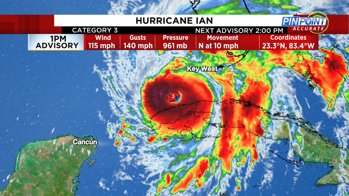 Special update for from the National Hurricane Center.