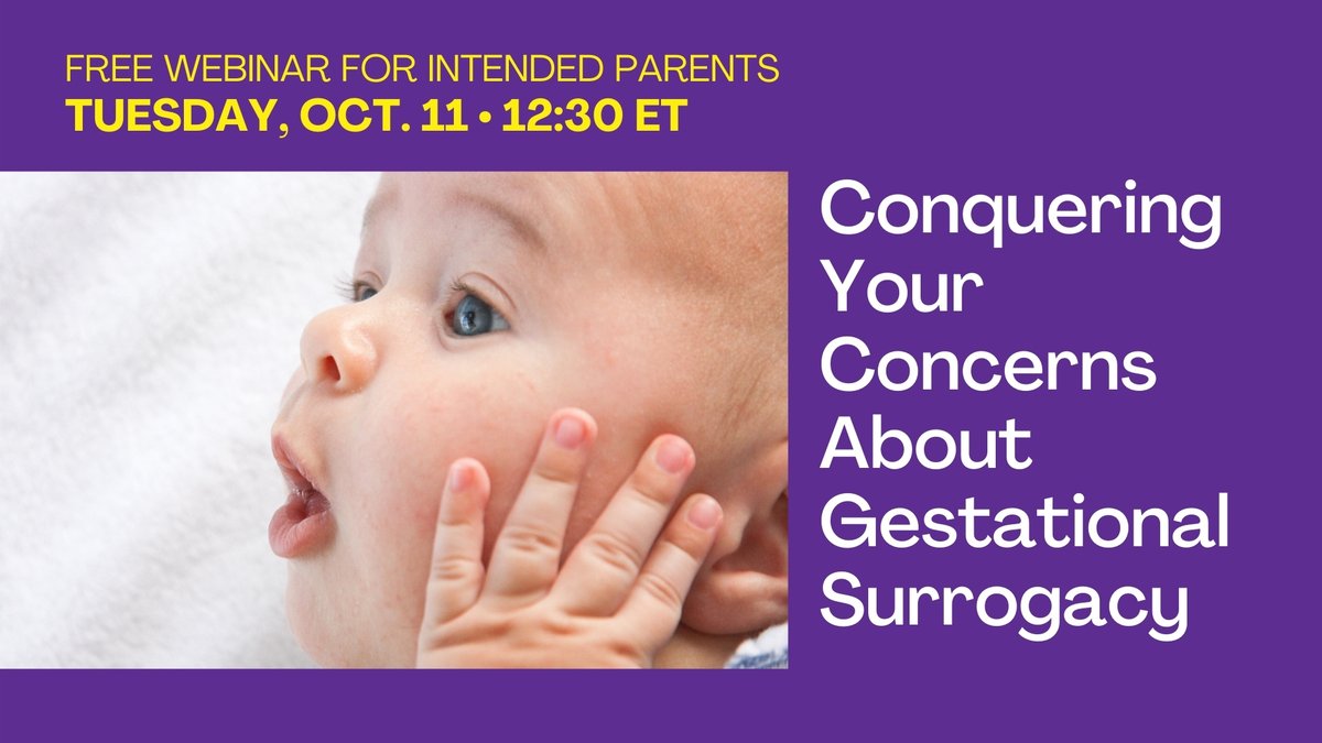 #FamilyBuilding through #Surrogacy is a decision that may be accompanied by feelings of anxiety — but it doesn't have to be. Learn how we reassure #intendedparents and increase chances of success. Dr. Lavy and other pros will explain, and answer your Qs. bit.ly/surroconfidence