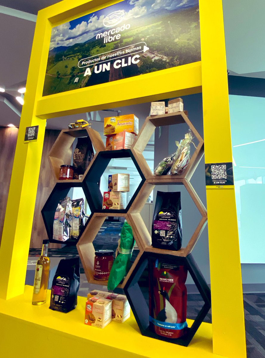 giratusfinanzas's tweet photo. @Mercadolibre anuncia su plan Productos de Nuestros Biomas, a través del cual busca diseñar y digitalizar negocios de pequeñas cooperativas, es decir, que desde la plataforma se puedan adquirir productos de pequeños productores, como café, artesanías (ropa), miel, etc. https://t.co/GYsuOvnxjn