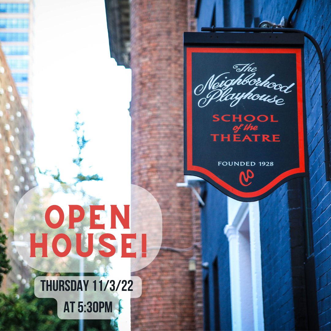 We are excited to announce our Fall Open House on Thursday, November 3rd at 5:30pm! Join us for workshop classes, a Q&amp;A with faculty and graduates, and tour our historic facility. RSVP here: forms.gle/5Z6BvuNi3m1TAe…