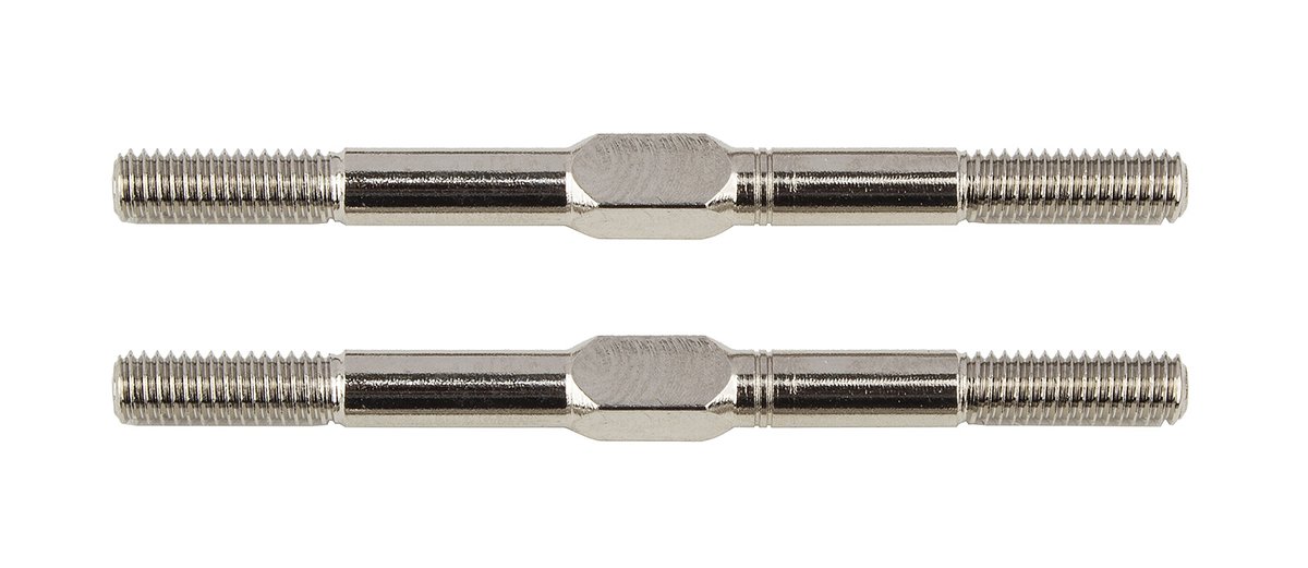 Team_Associated's tweet image. NEW! 3.5mm Steel Turnbuckles. tinyurl.com/f7dzs2ha Available now. (Pictured: #92337 Turnbuckles, 3.5x48mm, steel.) #teamassociated #teamassociatedrc #WeAreAE #RC10B74.2
