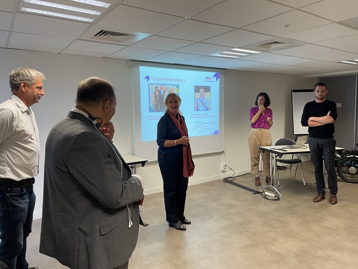 AlligandQ's tweet photo. L’@Agefiph_ Bretagne présent à l’inauguration de @h_up_uptih en Bretagne https://t.co/aqInCokOE4