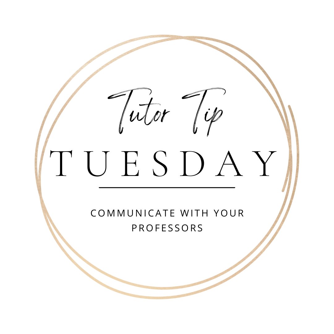 1stPlaceTutor's tweet photo. Today's Tutor Tip Tuesday is to communicate with your teachers/professors! Professors are more likely to work with you if you reach out early and keep open communication!
·
·
·
#tip #professor #communication #reachout #tutortiptuesday #1stplacetutoring #help https://t.co/g3F7EDkLMd