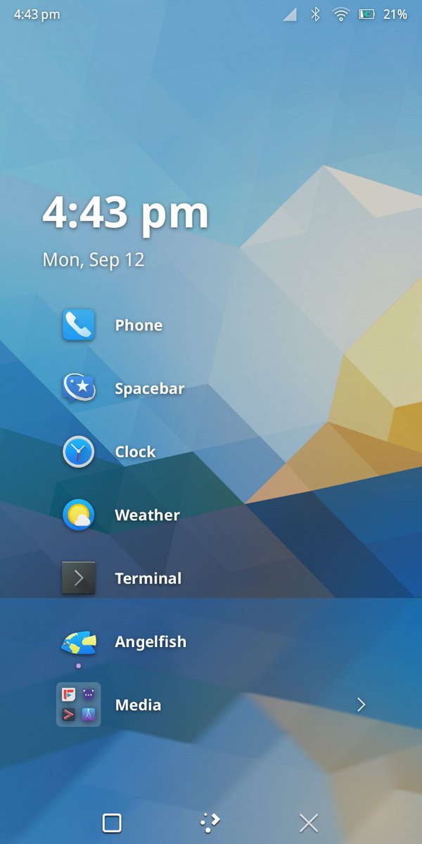 kdecommunity's tweet photo. #PlasmaMobile 22.09 Gear ⚙ is here, and offers an improved home screen, improved features, and an overall improved experience for your phone...

https://t.co/GqX5esdTFH https://t.co/gIoNoP6iyw