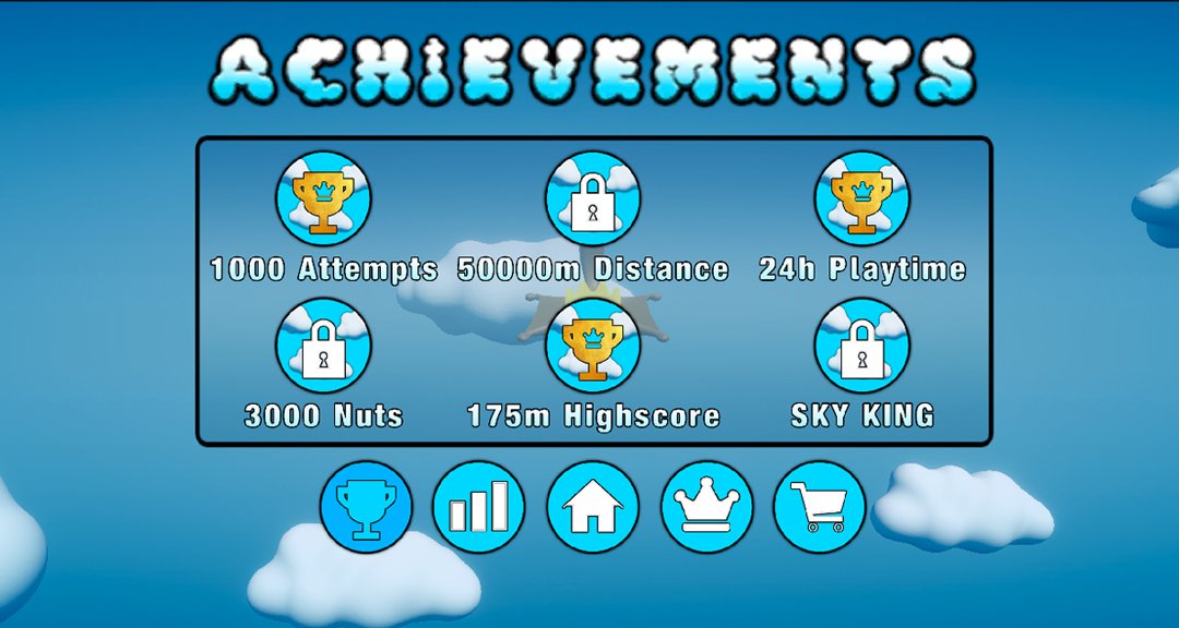 digitalomon's tweet photo. Today is a great day for a royal Sky King Update. In the newest Version of Sky King we added challenging Achievements to unlock. Enjoy and have fun!

#skyking #smartphonegame #challenging #freemobilegame #playstore #playstoreapp #playstoregame #hardgame #indiegame #digitalomon https://t.co/U64sBlwRZZ