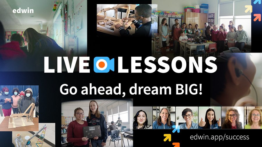 EdwinClassroom's tweet photo. Come join our team of educators in tomorrow's #EdwinLiveLesson! Learn about data collection and how to manage data through engaging math activities found in the Edwin app - an ideal lesson for elementary students. 👩🏫
Sign up here:
https://t.co/MtSgBrpdJ5 https://t.co/kTjKSKUuux