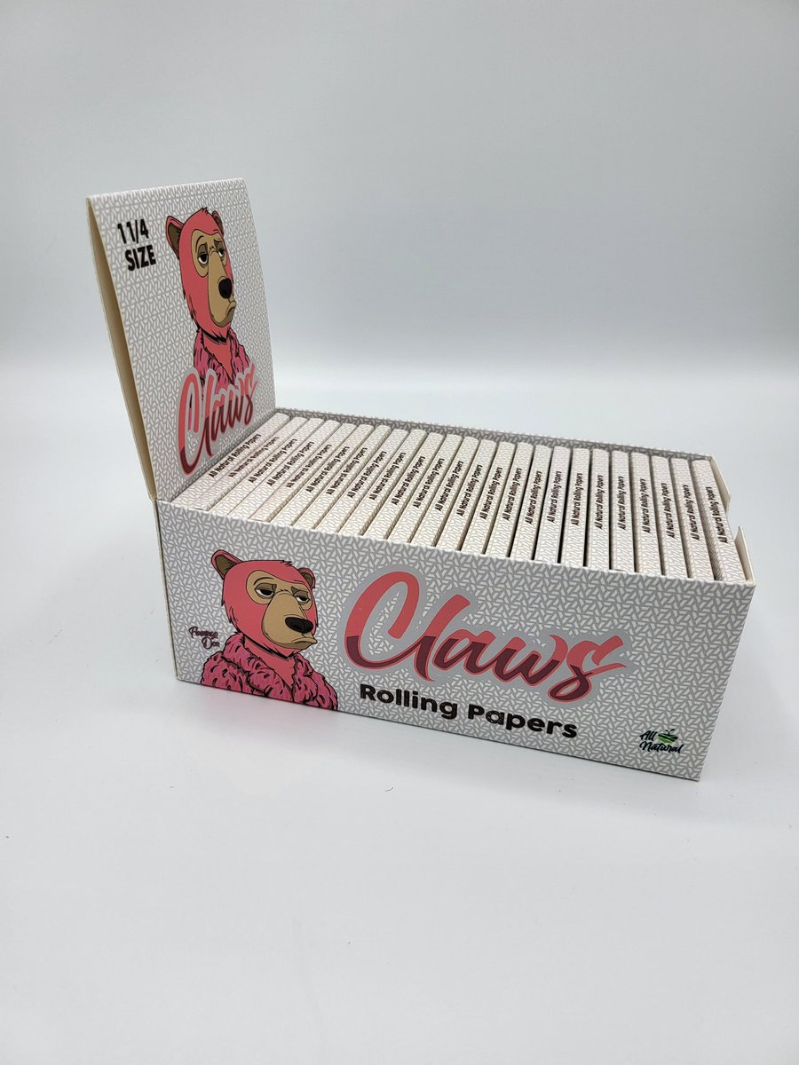 Our first product produced through holders IP Rights. 100% Organic rolling papers. 🧸What’s up <a href="/SnoopDogg/">Snoop Dogg</a> <a href="/lilbaby4PF/">Lil Baby</a>