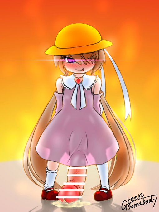 萎えた状態で床に先端擦れちゃうと聞いて描きたくなった、夕暮れ時後輩たちの前に性処理をさせるべく現れた非勃起時60cm級巨根ふたなり月読アイちゃん的なの…コッショリ ※センシチブし忘れたので上げ直しましたスマソ https://t.co/KXMiuYIBYY 