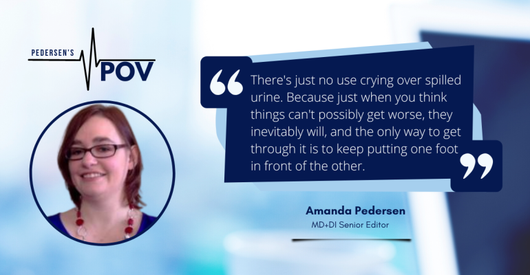 Don't Cry Over Spilled Urine!

This week in Pedersen's POV, our senior editor <a href="/MedtechPedersen/">Amanda Pedersen</a> shares a new twist on an old proverb: bit.ly/3xQB7xm

#medicaltechnology #medtech
