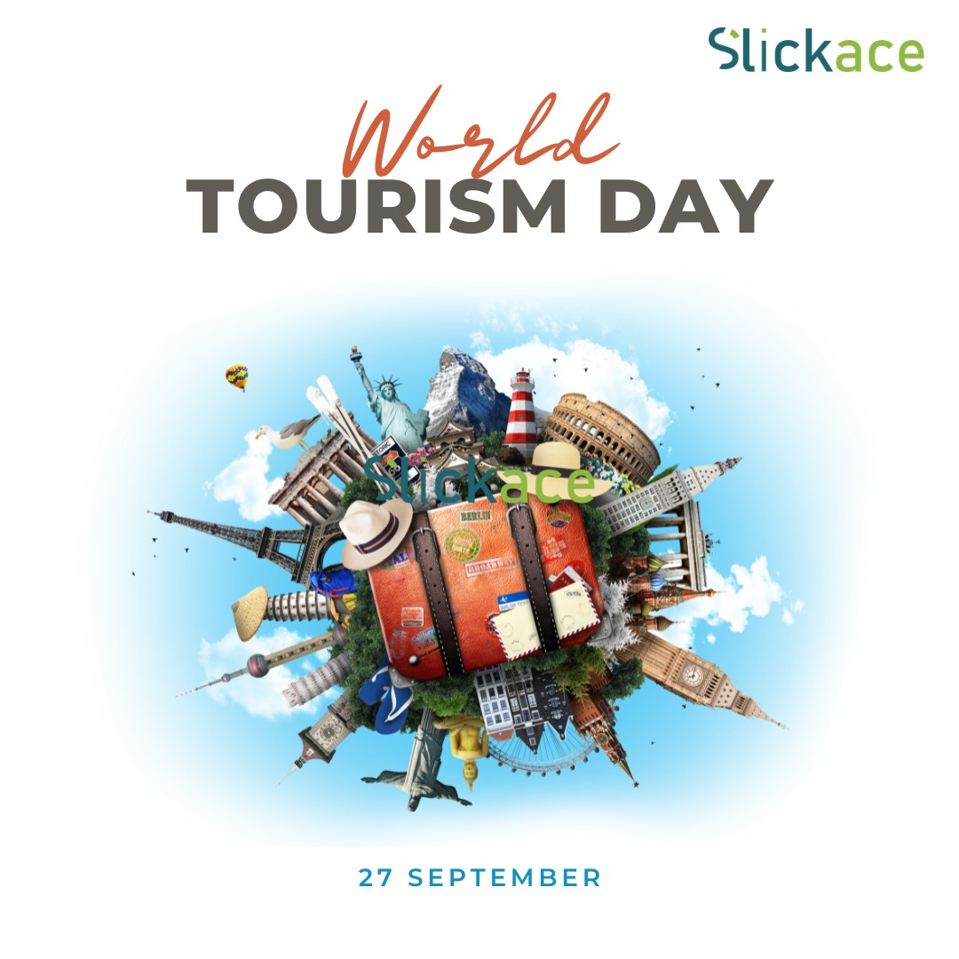 SlickaceLtd's tweet photo. Happy World Tourism Day to all travel lovers!

#worldtourismday #travel #september27 #slickaceltd https://t.co/QWdJLt9S53