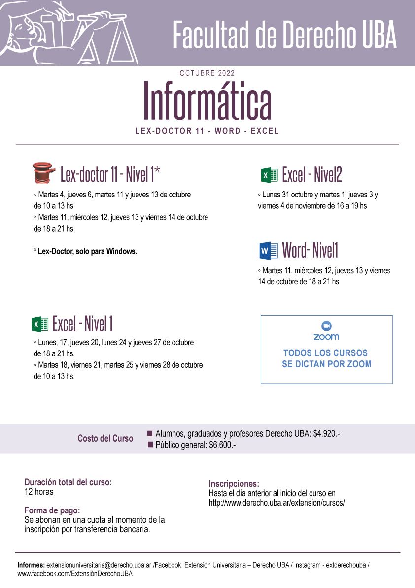 Facultad de Derecho tweet media