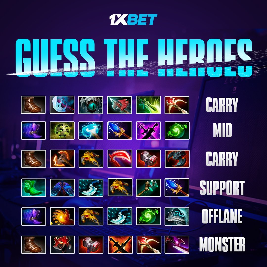 Try to guess these 6 heroes by their Item Build and Role, the last one is bonus 😈 #dota2 #TI11